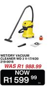 Karcher Wet/Dry Vacuum Cleaner WD3 V-17/4/20 219-0016