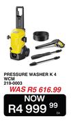 Karcher Pressure Washer K4 WCM 219-0003