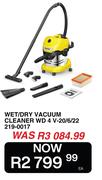 Karcher Wet/Dry Vacuum Cleaner WD4 V-20/6/22 219-0017