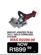 Einhell Biscuit Jointer TE-BJ 18 LI-SOLO Cordless 510-0228