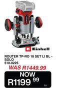 Einhell Router TP-RO 18 Set LI BL-SOLO 510-0225