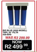 Big Blue (2020 Model) TRPL 20" Filter 436-0040