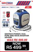 Gentech Power 2 KVA Pure Sine Wave Invertor 204-0285