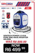 Gentech Power 2.2 KVA Pure Sine Wave Invertor 204-0284