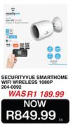 Securityvue Smarthome WiFi Wireless 1080P 204-0092