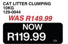 Cat Litter Clumping 129-0044-10Kg