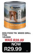 Complete Dog Food Tin Mixed Grill 129-0028-775g
