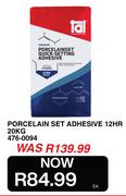 Tal Porcelain Set Adhesive 12HR 476-0094-20Kg