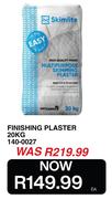 Skimlite Finishing Plaster 140-0027-20Kg