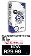 ITE Protile C20 Tile Adhesive 555-0004-20Kg