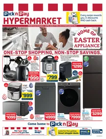 Pick n Pay Hypermarket : Home Of Easter Appliances (25 March - 08 April 2026)