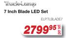 Truck-Lamp 7 Inch Black LED Set ELPTLBLADE7