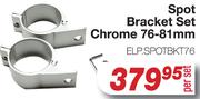Denso Spot Bracket Set Chrome 76-81mm ELPSPOTBKT76