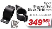 Denso Spot Bracket Set Black 76-81mm ELP.SPOTBKT76BLK