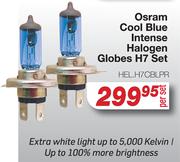 Osram Cool Blue Intense Halogen Globes H7 Set HELH7CBLPR