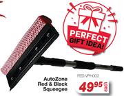 AutoZone Red & Black Squeegee