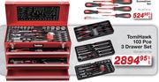 TomiHawk 103 Pce 3 Drawer Set