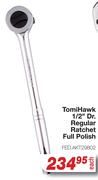 TomiHawk 1/2" Dr Regular Ratchet Full Polish