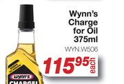 Wynn's Charge for Oil 375ml