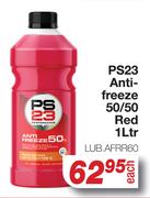 PS23 Anti-Freeze 50/50 Red 1Ltr