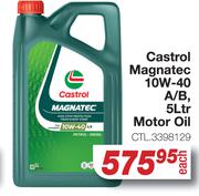 Castrol Magnatec 10W-40 A/B 5Ltr Motor Oil CTL3398129