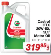 Castrol GTX 20W-50 5Ltr Motor Oil CTL11270800