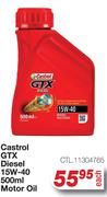 Castrol GTX Diesel 15W-40 500ml Motor Oil CTL11304765