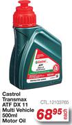 Castrol Transmax ATF DX 11 Multi Vehicle 500ml Motor Oil CTL12103765