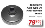Tomi Hawk Cup Type Oil Filter Wrench 76mm FED.AKT70402