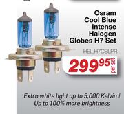 Osram Cool Blue Intense Halogen Globes H7 Set HEL.H7CBLPR-Per Set