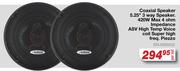 Star Sound Coaxial Speaker 5.25" 3 Way Speaker STA.SSS5502