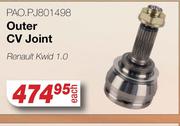 Outer CV Joint For Renault Kwid 1.0 PAO.PJ801498