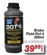 Brake Fluid Dot 4 OIL.FLBRAKE402-200ml