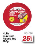 Holts Gun Gum Plastic Tub HOL.GG1-200g