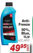 Auto Zone Anti-Freeze 50% Blue AZC.AF07-1Ltr