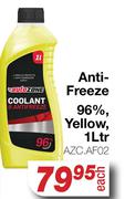 Auto Zone Anti-Freeze 96% Yellow  AZC.AF02-1Ltr