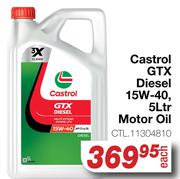Castrol GTX  Diesel 15W-40 Motor Oil CTL.11304810-5Ltr