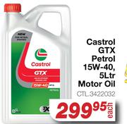 Castrol GTX Petrol 15W-40 Motor Oil CTL.3422032-5Ltr