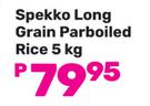 Spekko Long Grain Parboiled Rice-5Kg 