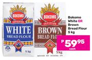 Bokomo White or Brown Bread Flour-5kg Each
