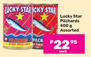 Lucky Star Pilchards Assorted-400g Each