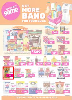 Game Botswana : Get More Bang For Your Buck (11 September - 24 September 2025), page 1
