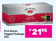 Five Roses Tagless Teabags-25s