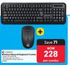  Karbon Wireless Mouse & Keyboard Combo KB-2000B-BK-Per Combo