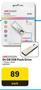 Hikvision 64GB USB Flash Drive 463010
