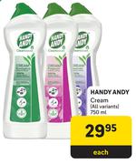 Handy Andy Cream-750ml