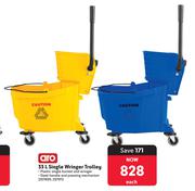 Aro 33L Single Wringer Trolley 297899, 297911