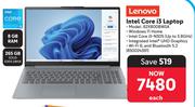 Lenovo Intel Core i3 Laptop 82XBOOBWSA 850024391