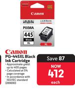 Canon PG-445XL Black Ink Cartridge 289690