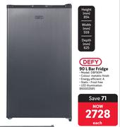 Defy 90L Bar Fridge DBF90M 850002581